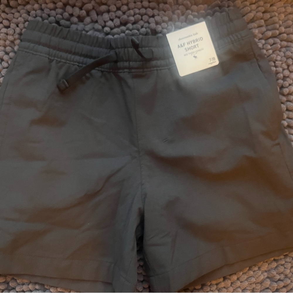 Abercrombie Kids Hybrid Shorts in Charcoal